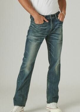 LUCKY 121 Slim Straight Coolmax Stretch Jean | Mens 33/32  7M12754